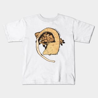 Grayson Line, Large Crested Gecko - Jackie Kids T-Shirt